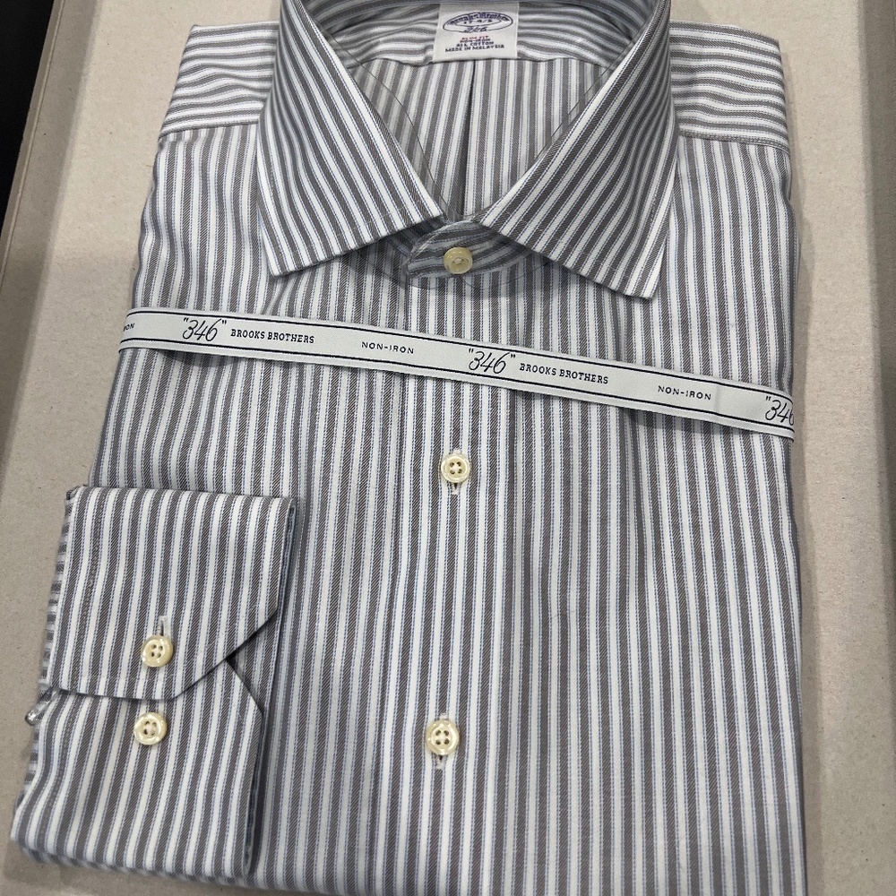 New Brooks Brothers long Sleeve shirt 17/35